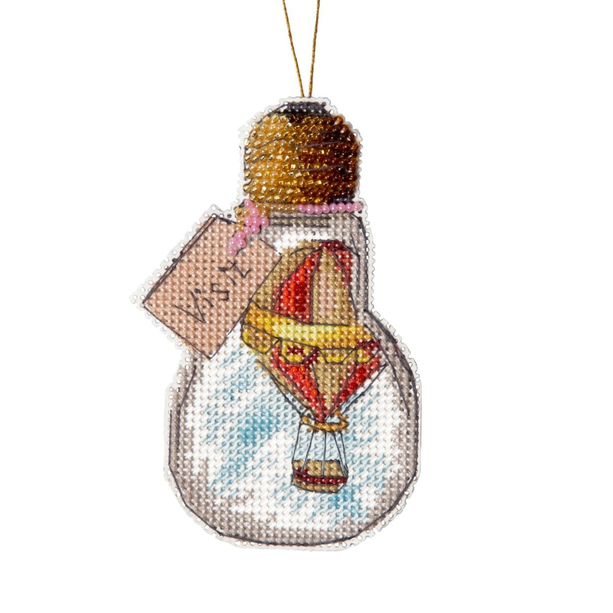 Crystal Art VISIT Travel Series Counted Cross-Stitch Kit, Plastic Canvas
