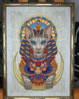 Charivna Mit LEGENDS OF EGYPT Cross Stitch Kit rich in detail