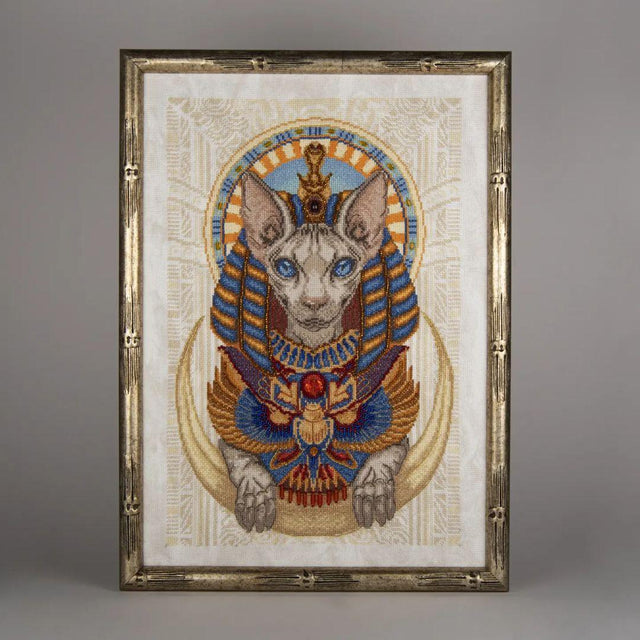 LEGENDS OF EGYPT Cross Stitch Kit featuring ancient designs