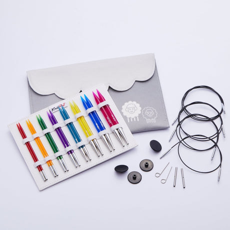 KnitPro Trendz Deluxe Interchangeable Circular Needles Set – 13cm (5”) 50620 - Leo Hobby Marketplace